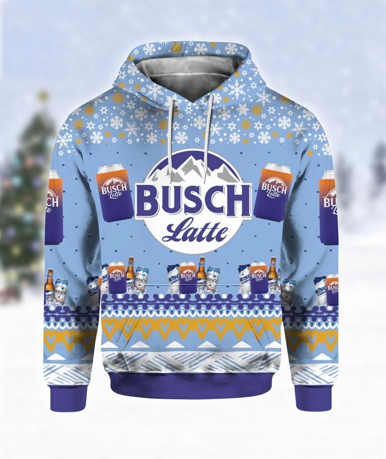 Busch Latte Beer Christmas