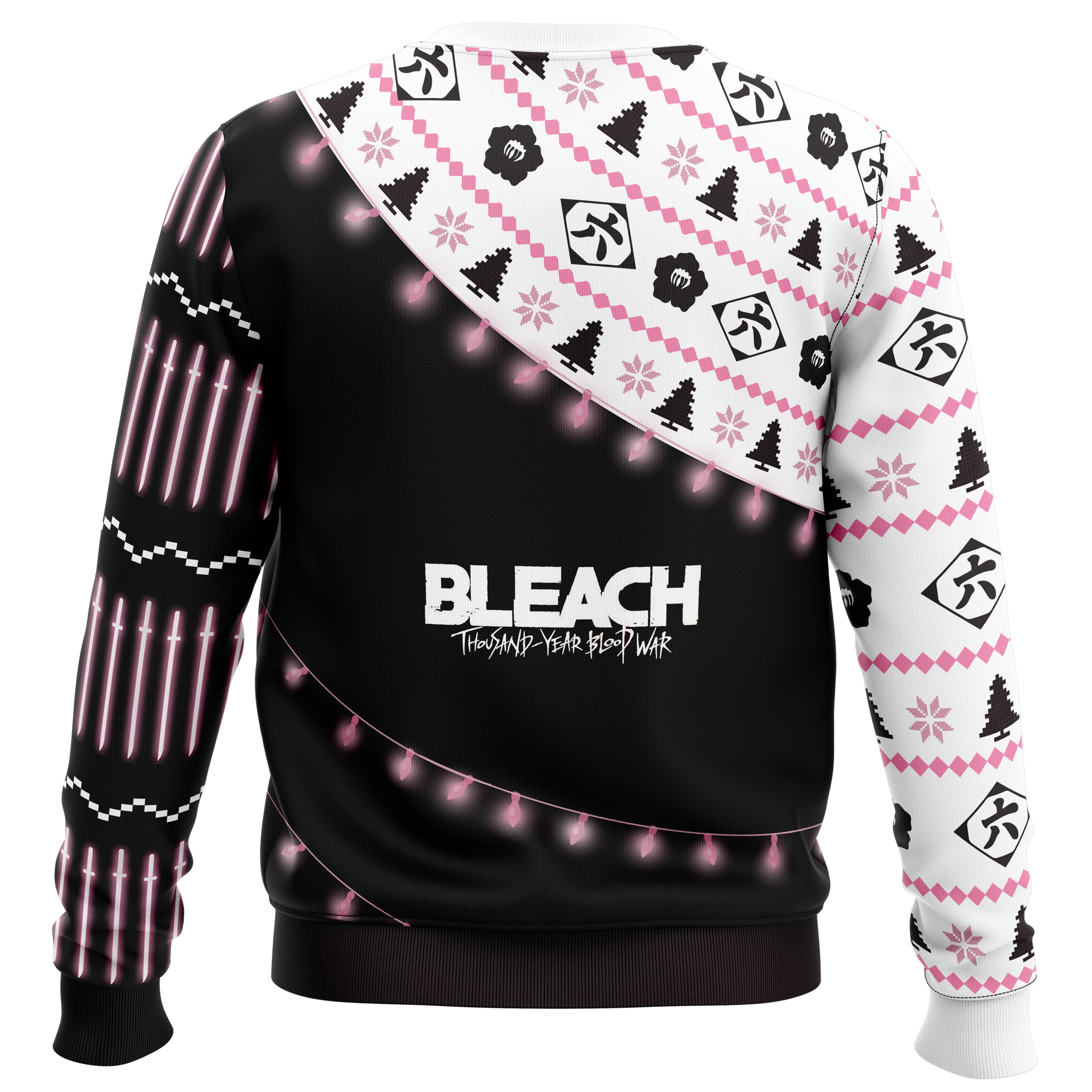 Byakuya Kuchiki Bleach Thousand-Year Blood War Ugly Christmas Sweater- Best Christmas Gifts 2023