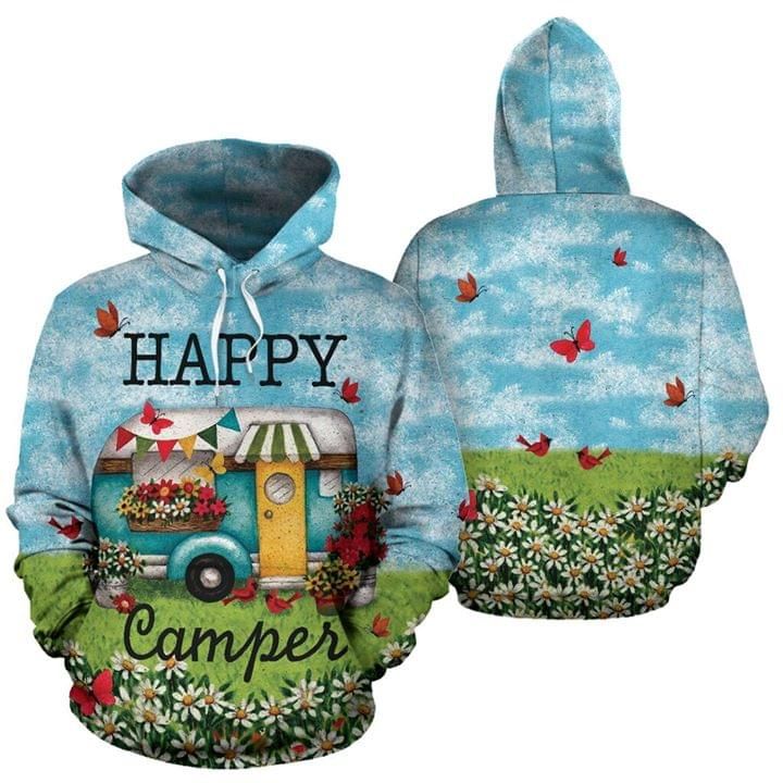 Camping Happy Camper Full Printing