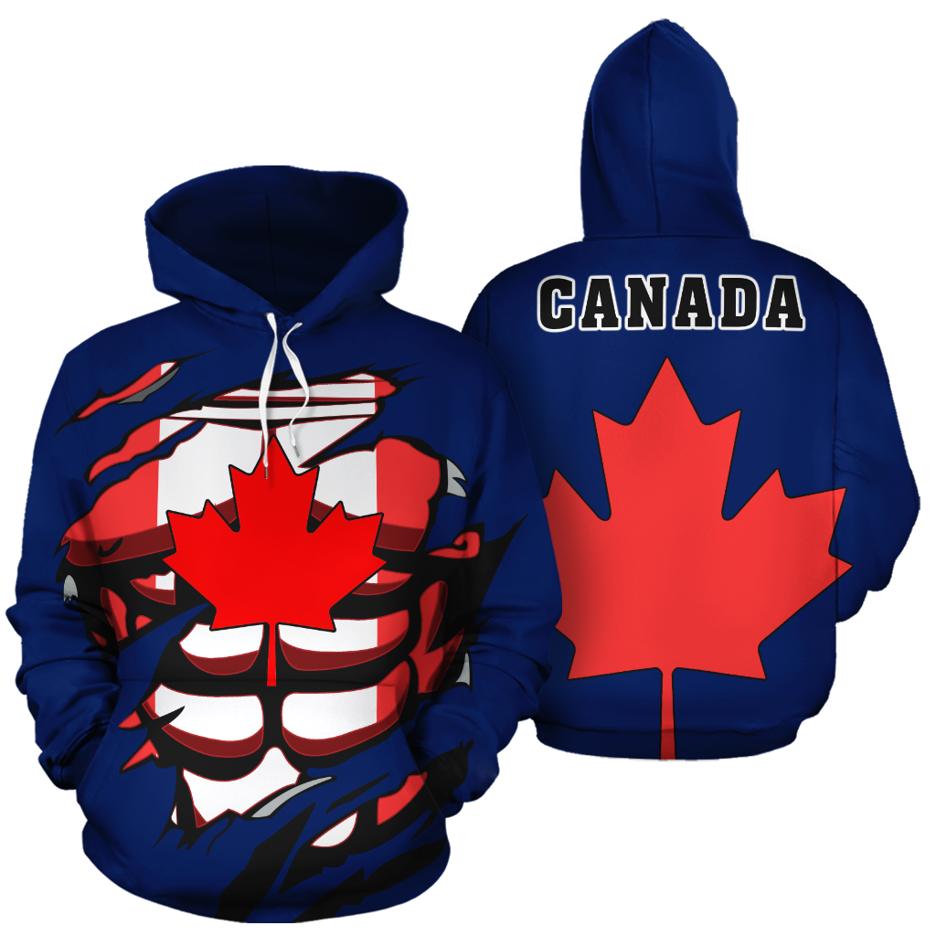 Canada In Me Allover 3D Hoodie