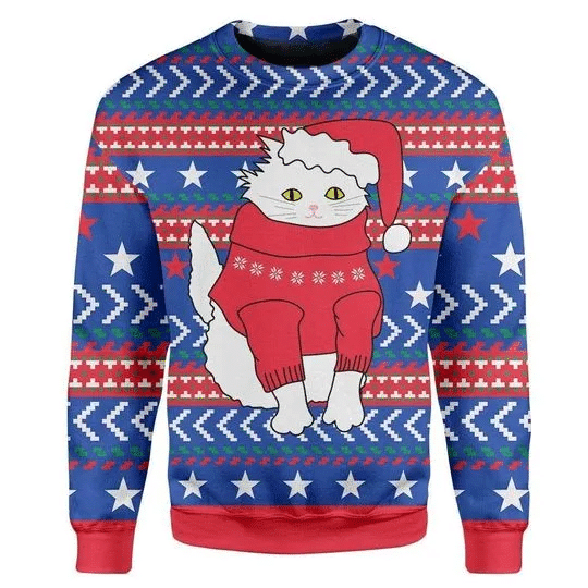 Cat Ugly Christmas Sweater – Best Christmas Gifts 2023