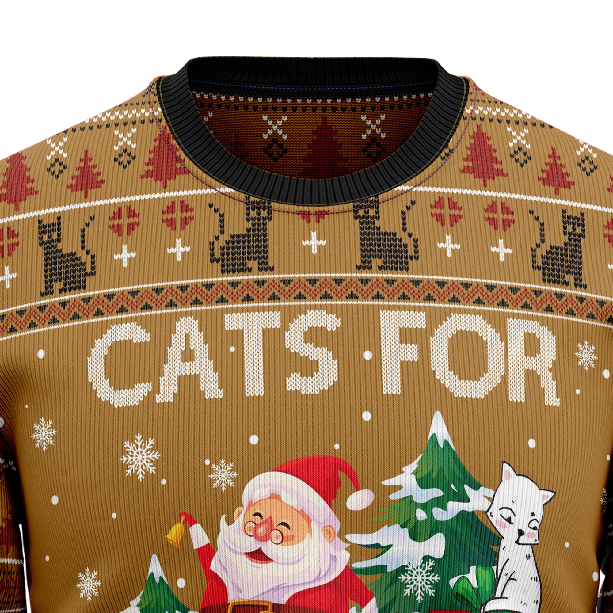 Cats For Everybody G51022 Ugly Christmas Sweater- Best Christmas Gifts 2023