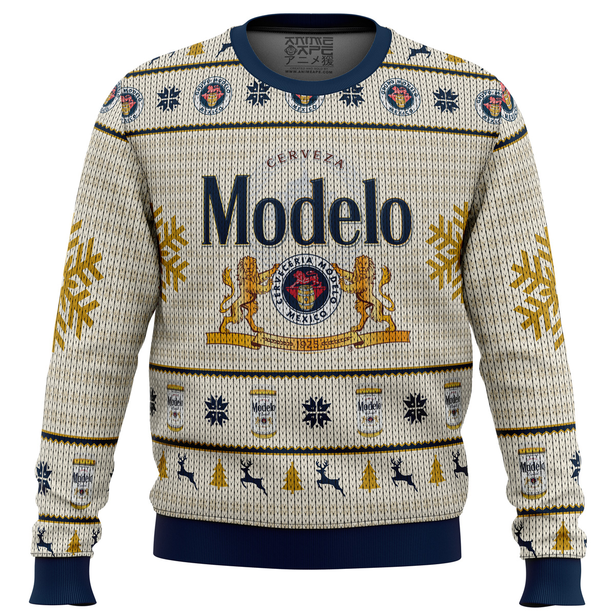 Cerveza Modelo Ugly Christmas Sweater- Best Christmas Gifts 2023