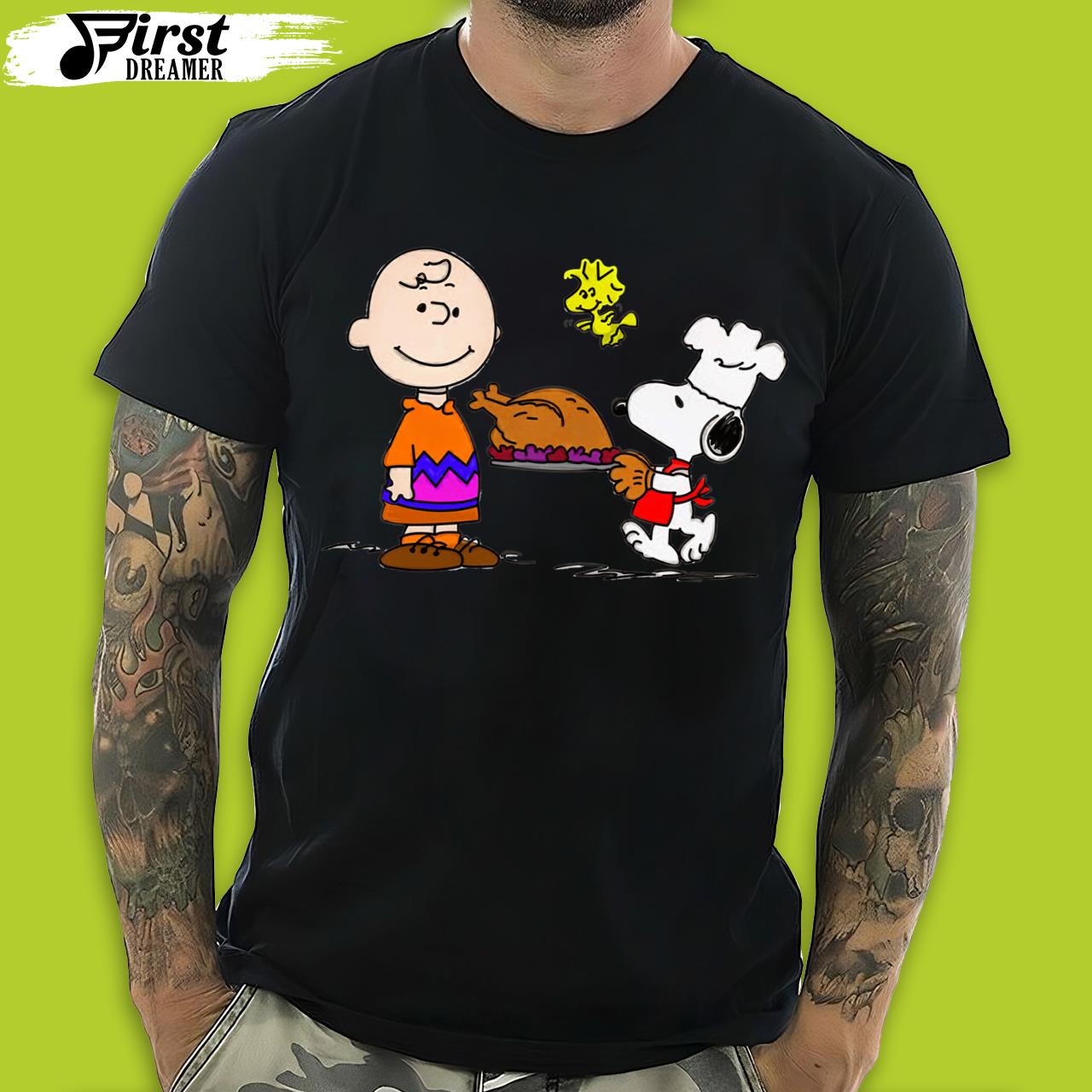 Charlie Brown Thanksgiving Shirt Cook Dinner With Turkey