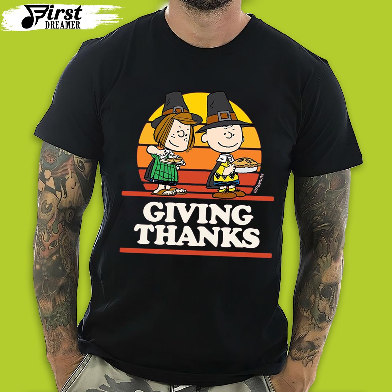 Charlie Brown Thanksgiving Shirt Men’s Thanksgiving Retro