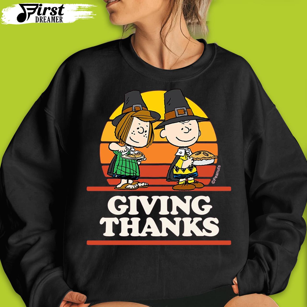 Charlie Brown Thanksgiving Shirt Men’s Thanksgiving Retro