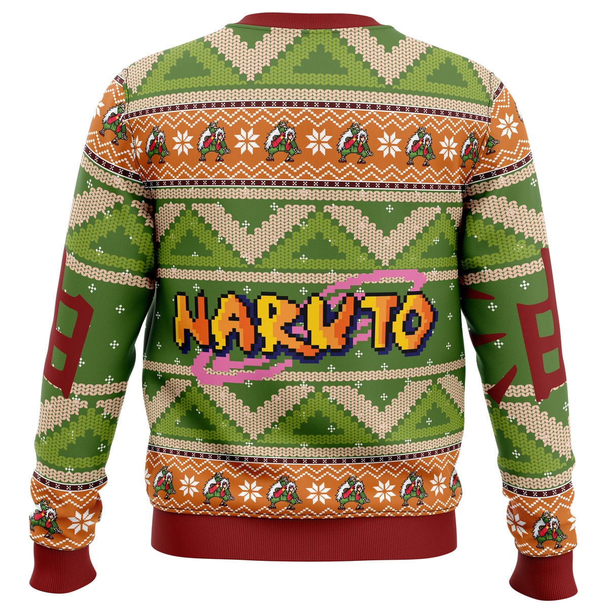 Chibi Jiraiya Naruto Ugly Christmas Sweater- Best Christmas Gifts 2023