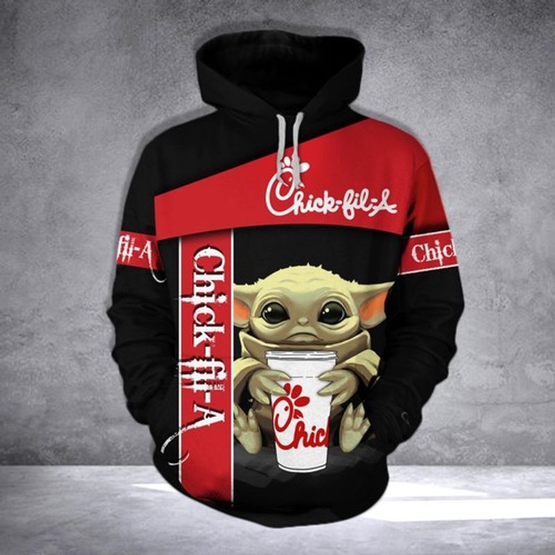 Chick Fill A Baby Yoda Full Over Printing