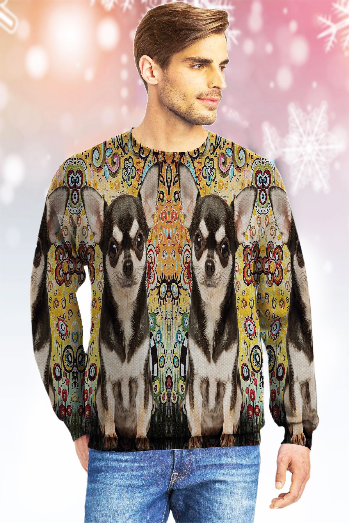 Chihuahua  Ugly Christmas Sweater- Best Christmas Gifts 2023