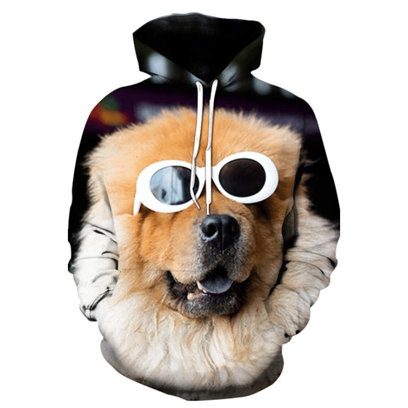 Chow Chow Sunglasses Amazing Unisex 3D Hoodie