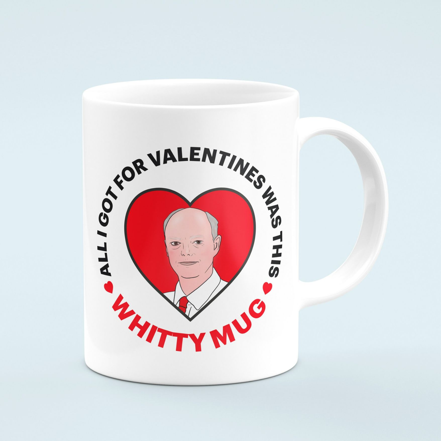 Chris Whitty Funny Valentines Mug