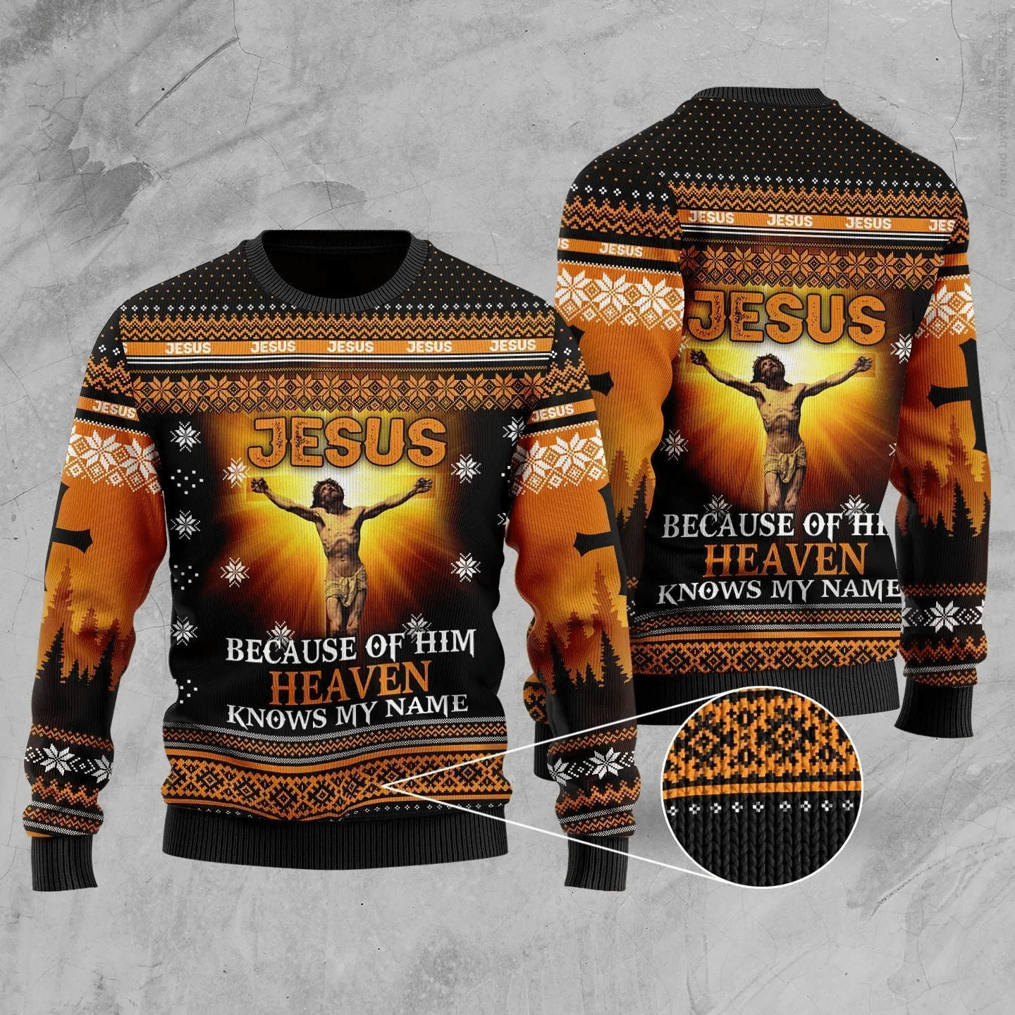 Christian Jesus Easter Ugly Christmas Sweater – Best Christmas Gifts 2023