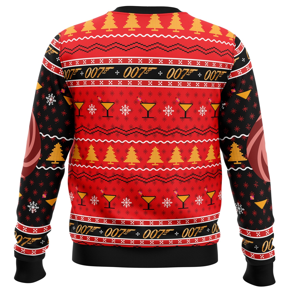 Christmas, Merry Christmas 007 James Bond Ugly Christmas Sweater- Best Christmas Gifts 2023