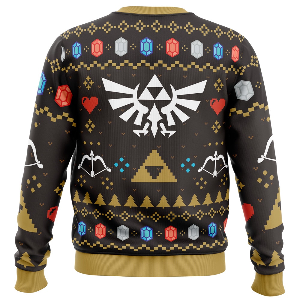 Christmas Hero Legend of Zelda Ugly Christmas Sweater- Best Christmas Gifts 2023