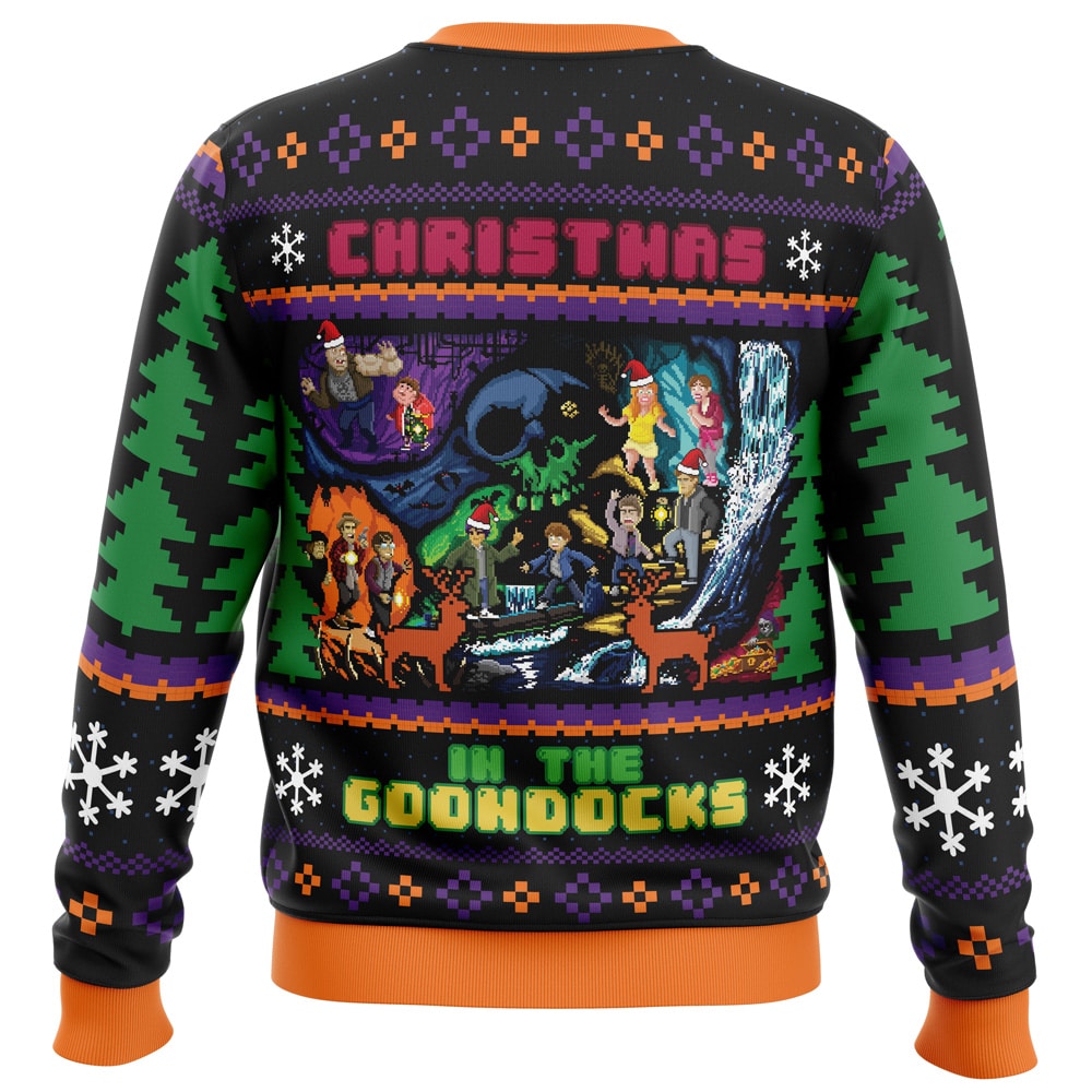 Christmas in the Goondocks Goonies Ugly Christmas Sweater- Best Christmas Gifts 2023