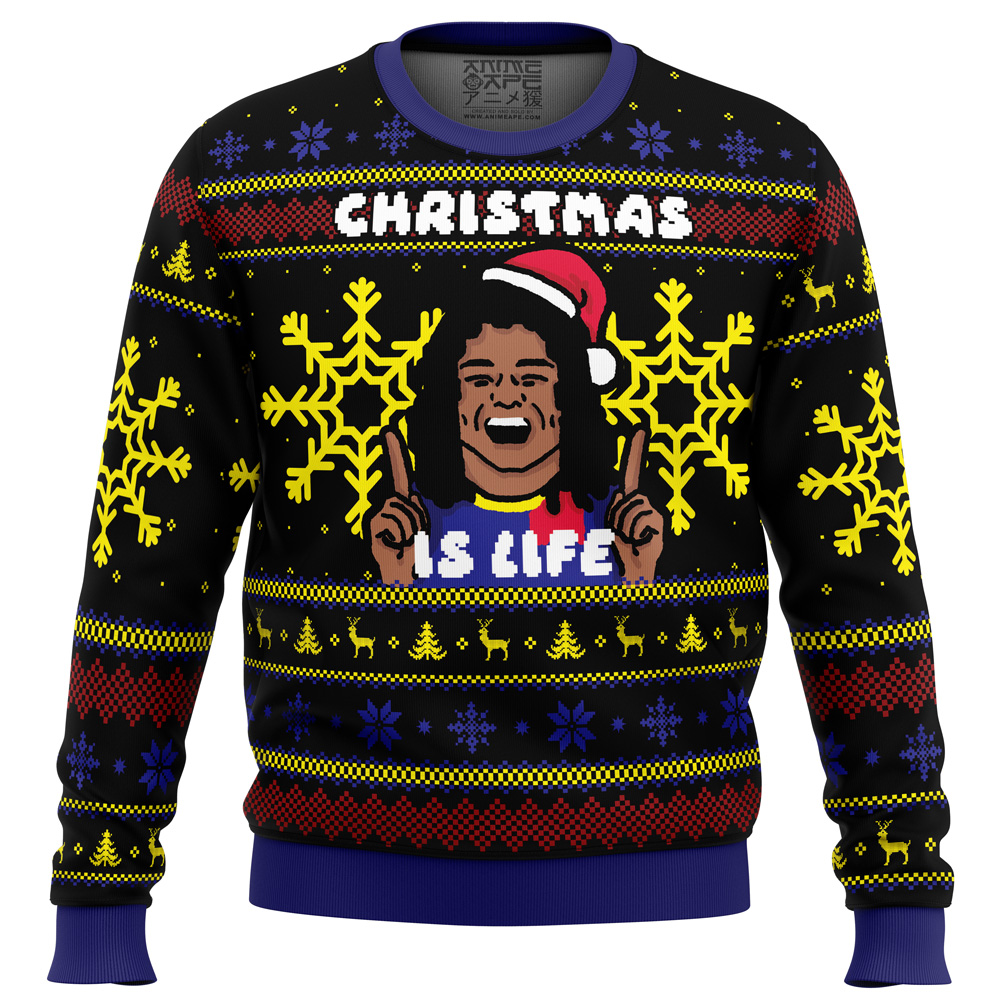 Christmas is Life Dani Rojas Ugly Christmas Sweater- Best Christmas Gifts 2023