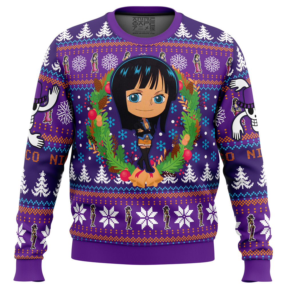 Christmas Nico One Piece Ugly Christmas Sweater- Best Christmas Gifts 2023