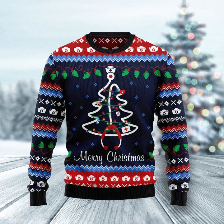 Christmas Nurse  Ugly Christmas Sweater – Best Christmas Gifts 2023