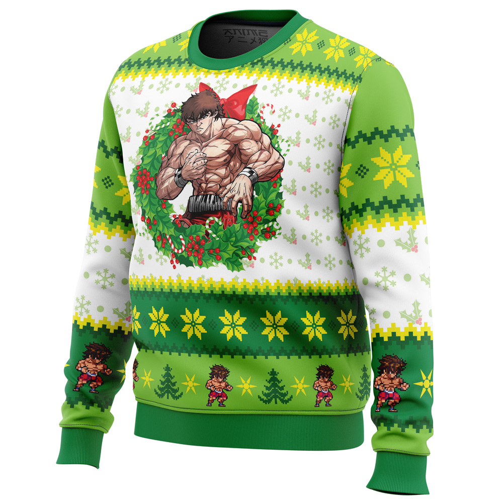 Christmas Season Baki Ugly Christmas Sweater- Best Christmas Gifts 2023