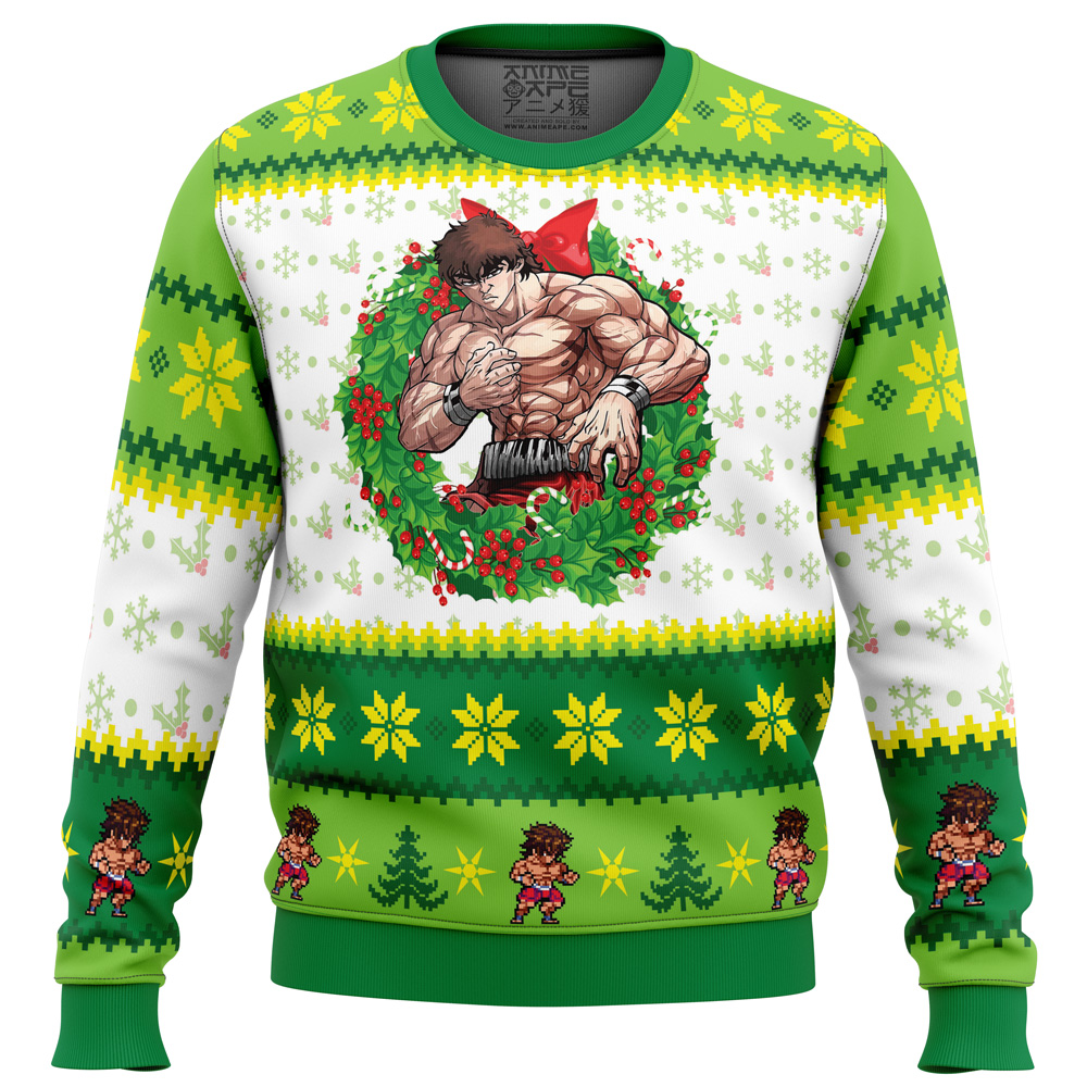 Christmas Season Baki Ugly Christmas Sweater- Best Christmas Gifts 2023