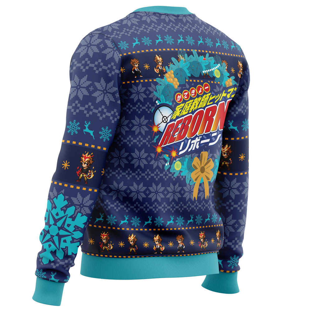Christmas Tsunayoshi Sawada Kateyo Hitman Reborn Ugly Christmas Sweater- Best Christmas Gifts 2023 Christmas Tsunayoshi Sawada Kateyo Hitman Reborn Ugly Christmas Sweater- Best Christmas Gifts 2023
