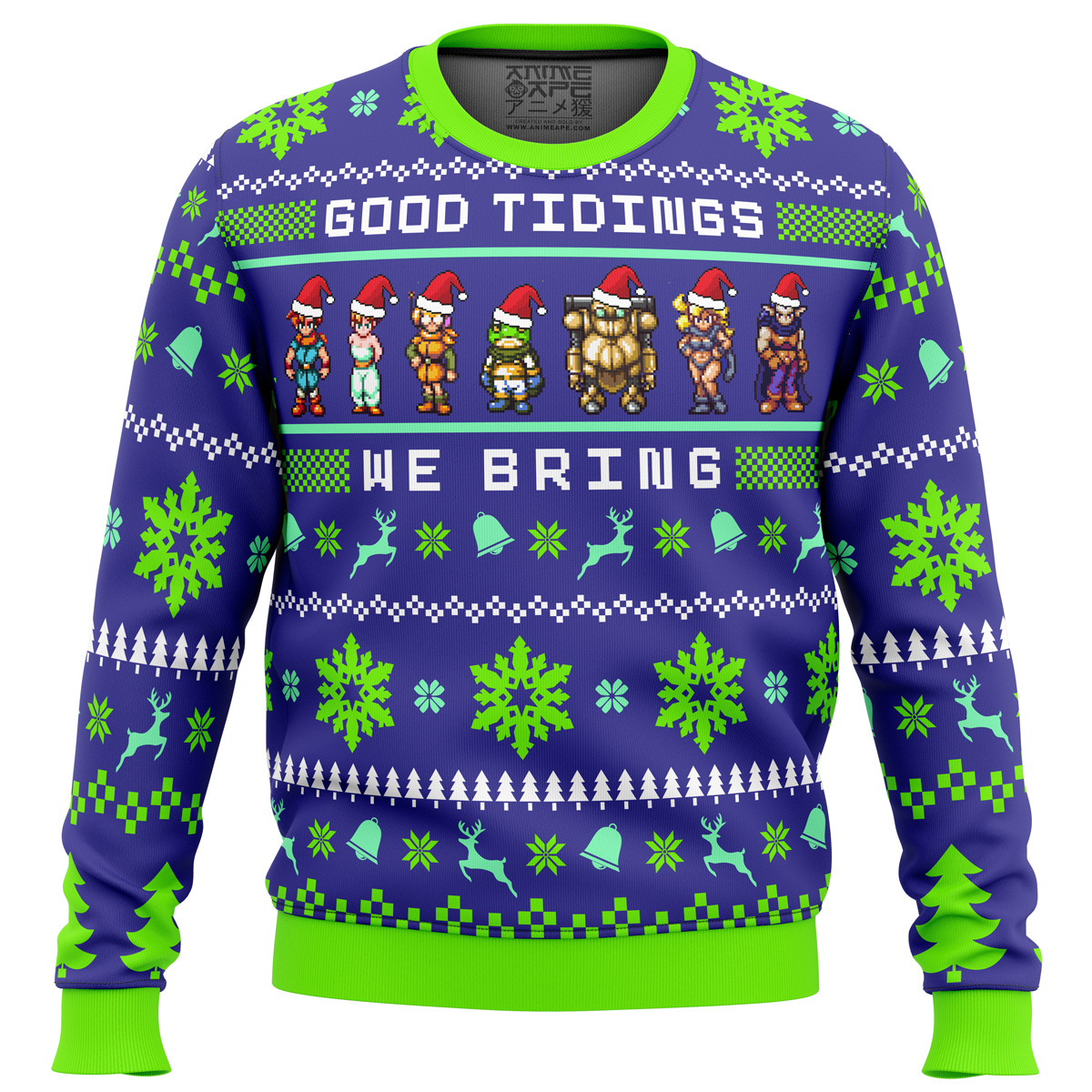 Chrono Trigger Good Tidings We Bring Ugly Christmas Sweater- Best Christmas Gifts 2023