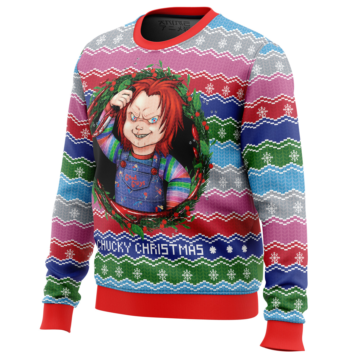 Chucky Christmas Ugly Christmas Sweater- Best Christmas Gifts 2023