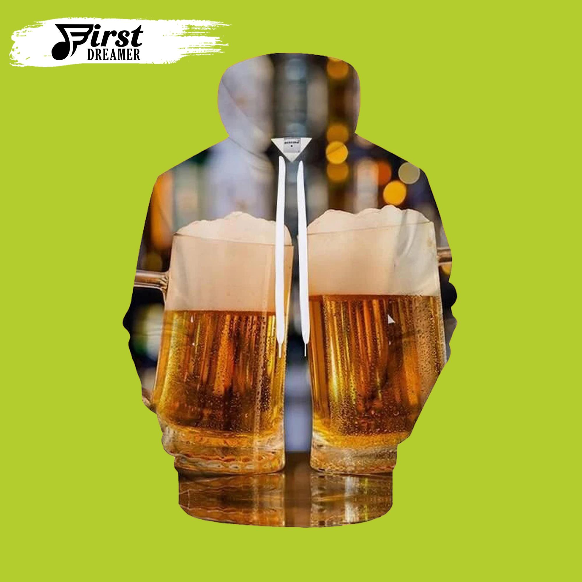 Classic Have A Beer 3D Beer Hoodies