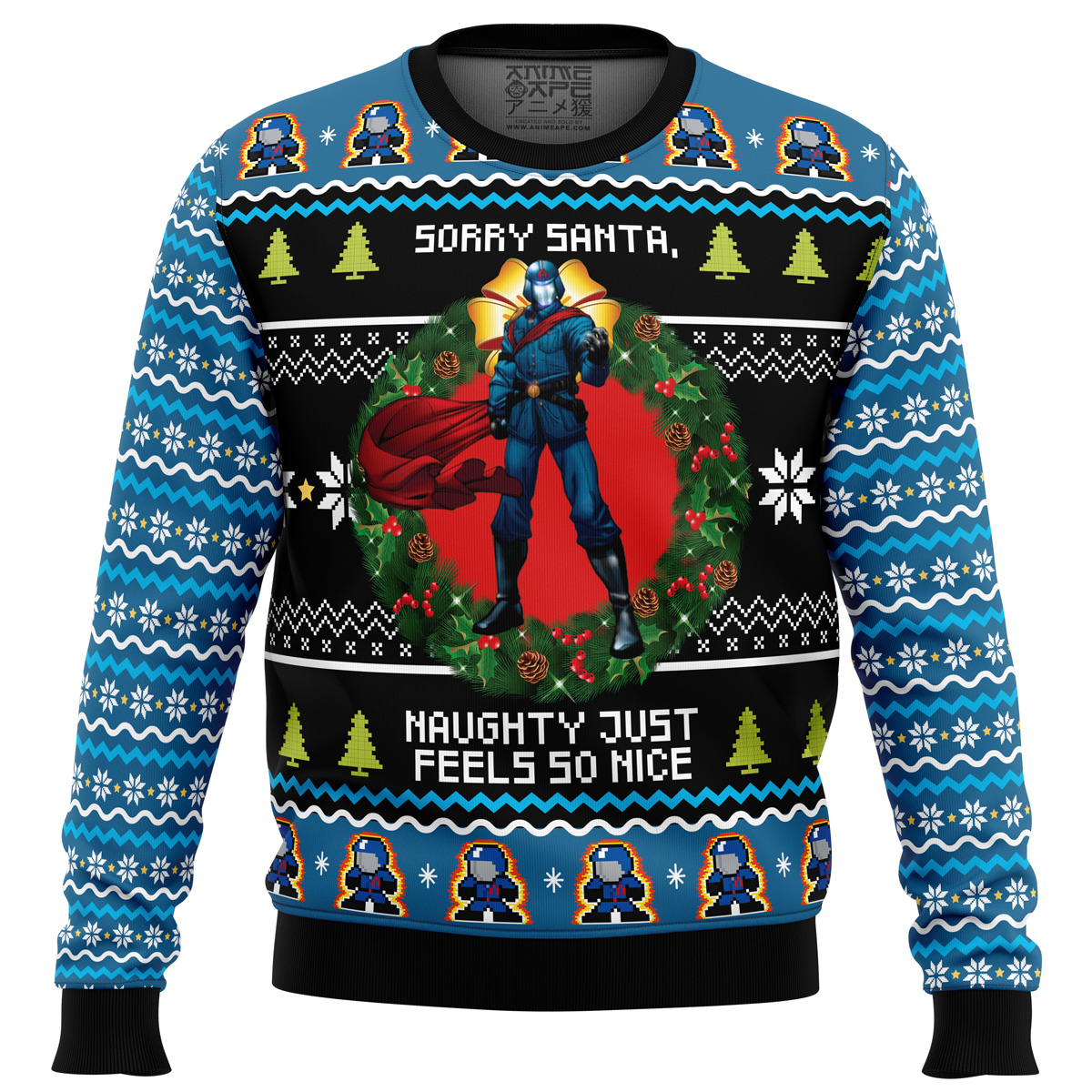 Cobra Commander Christmas Ugly Christmas Sweater- Best Christmas Gifts 2023