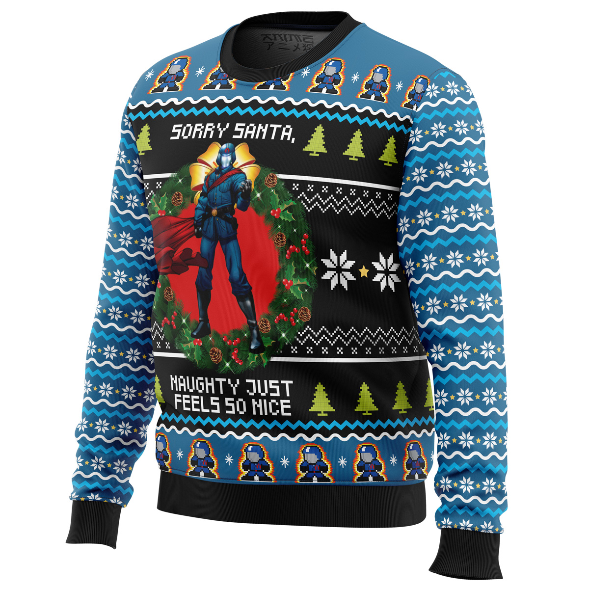 Cobra Commander Christmas Ugly Christmas Sweater- Best Christmas Gifts 2023