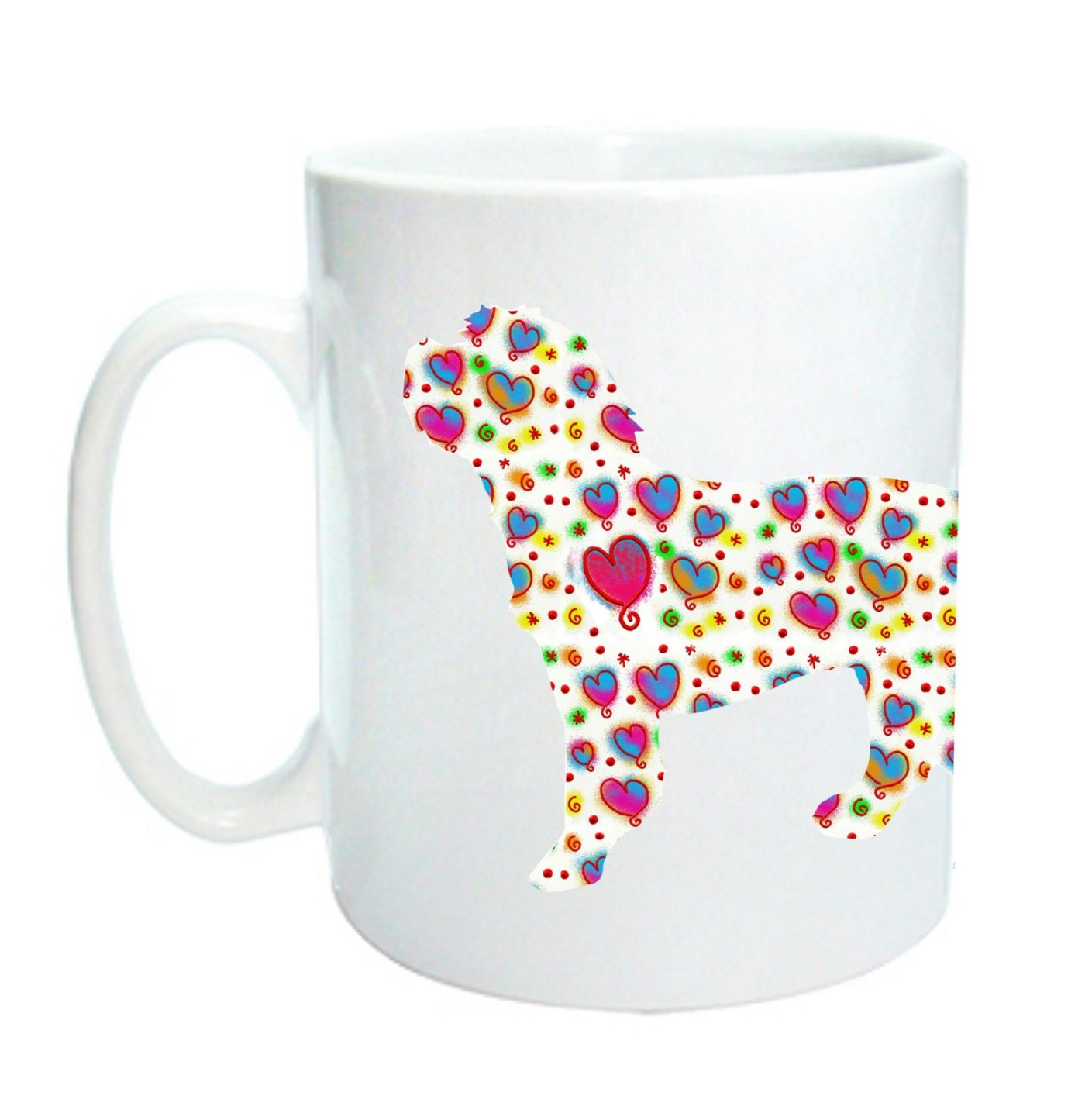 Cockapoo Design Hearts Valentine Mug