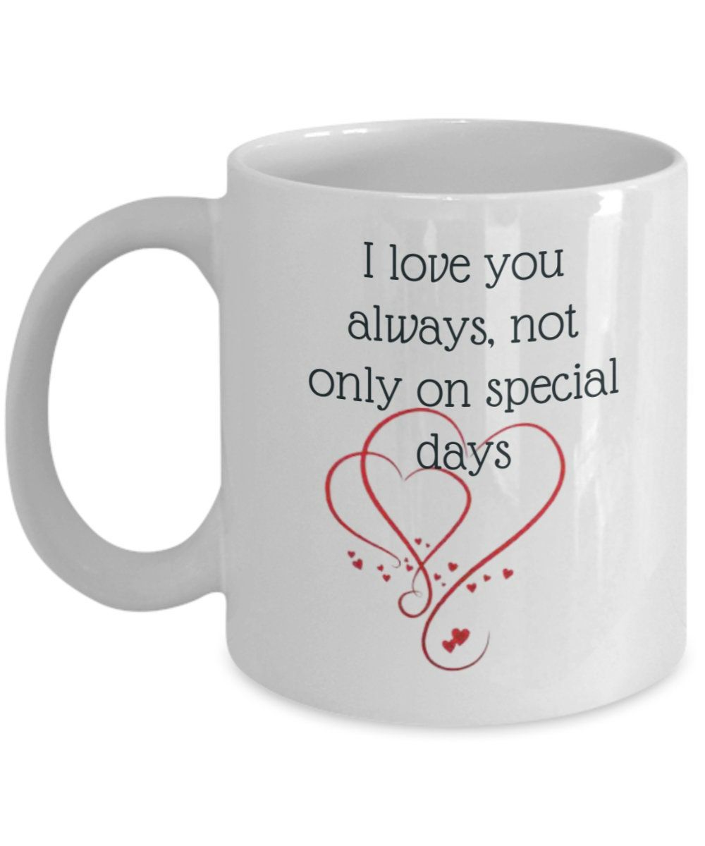 Coffee Mug For Lovers Gift Bridal Valentine Mug