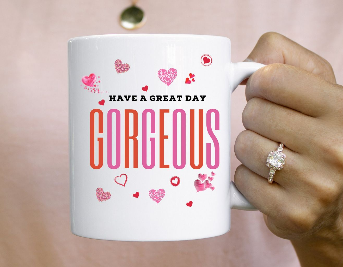 Coffee Valentines Day Mug Gorgeous