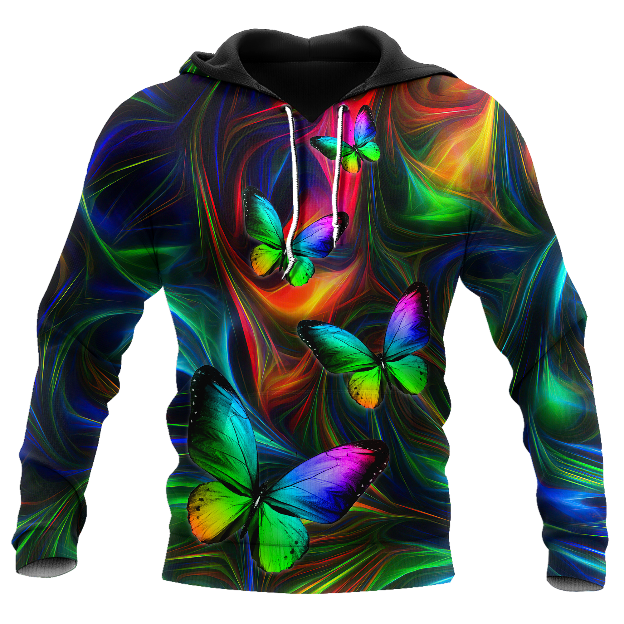 Colorful Butterfly 3D Hoodie