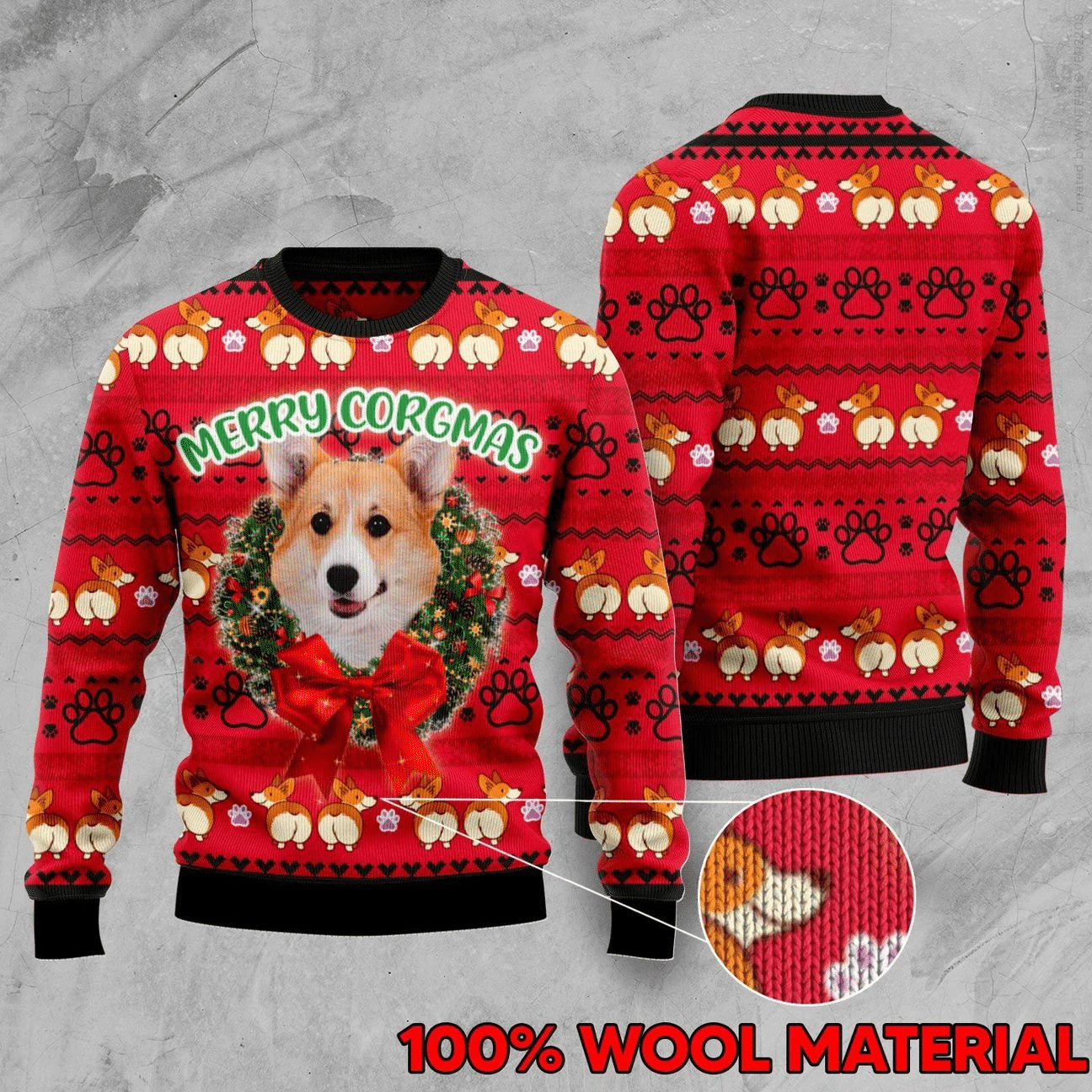 Corgi Ugly Christmas Sweater – Best Christmas Gifts 2023