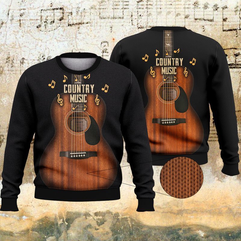 Country Music Ugly Christmas Sweater- Best Christmas Gifts 2023