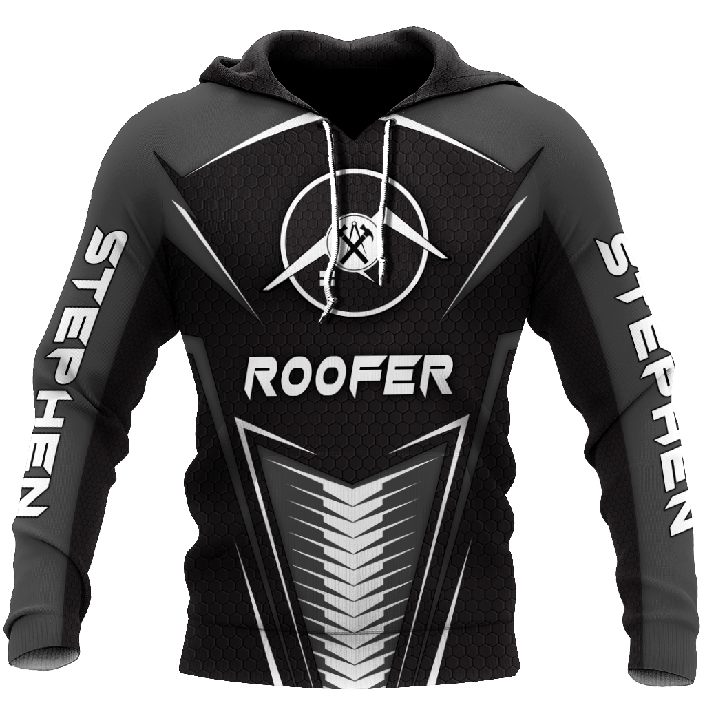 Custom Name Roofer Man Crazy Enough To Love This 3D Hoodie