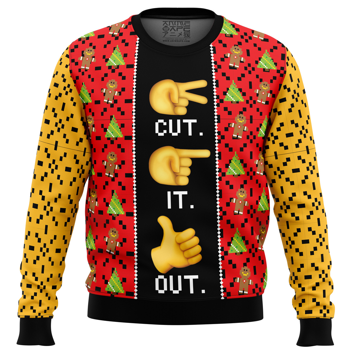 Cut It Out. Full House Ugly Christmas Sweater- Best Christmas Gifts 2023