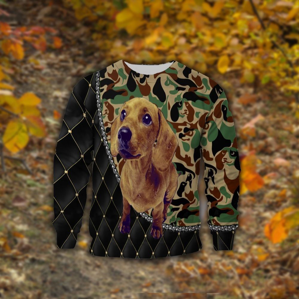 Dachshund Camo Form Thcn Ntlw Sweatshirt – Best Christmas Gifts 2023