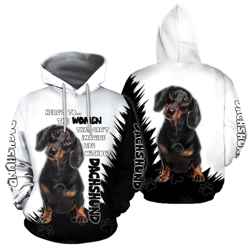 Dachshund Dog Lover 3D Hoodie