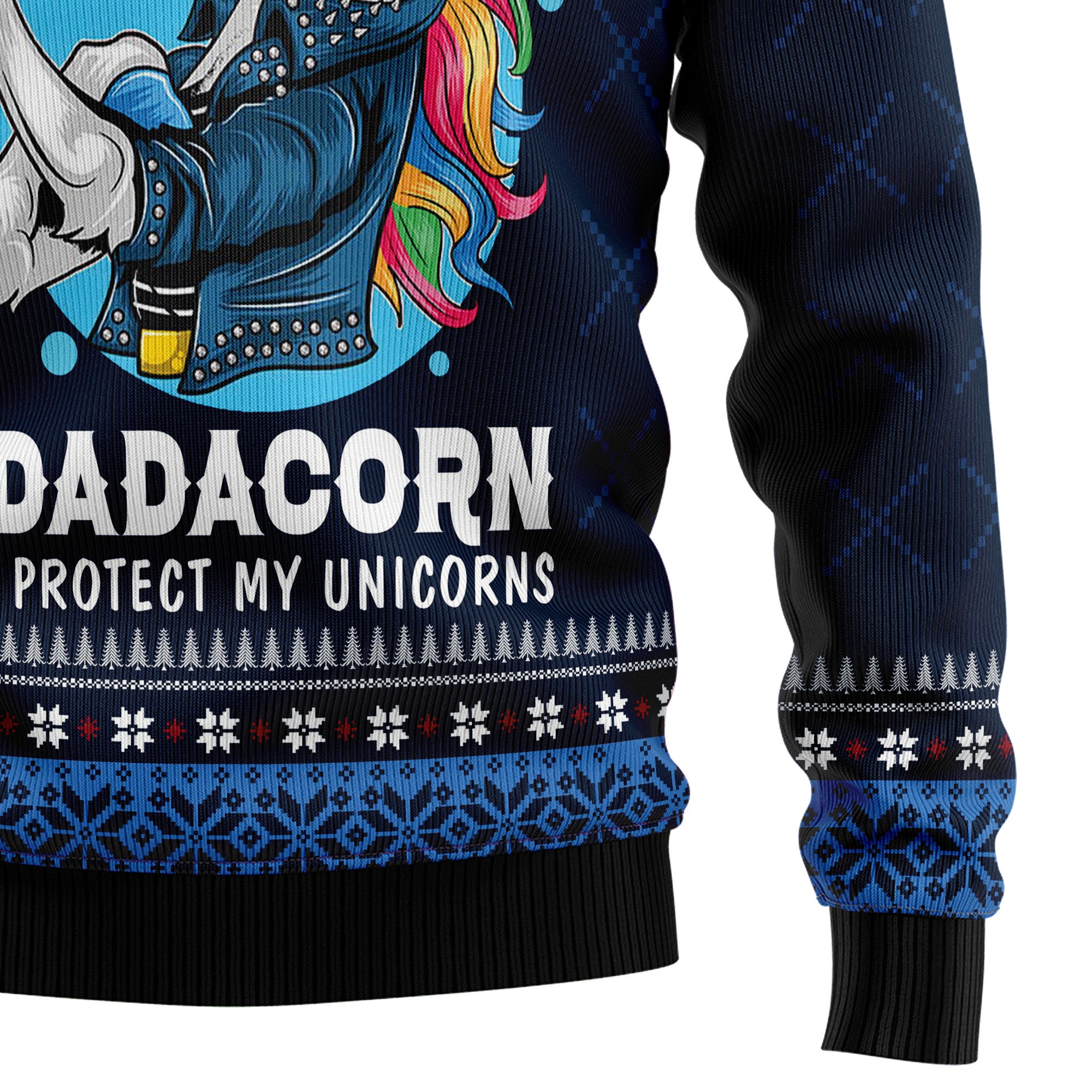 Dadacorn Protector Of My Unicorns HZ102611 Ugly Christmas Sweater- Best Christmas Gifts 2023 Dadacorn Protector Of My Unicorns HZ102611 Ugly Christmas Sweater- Best Christmas Gifts 2023
