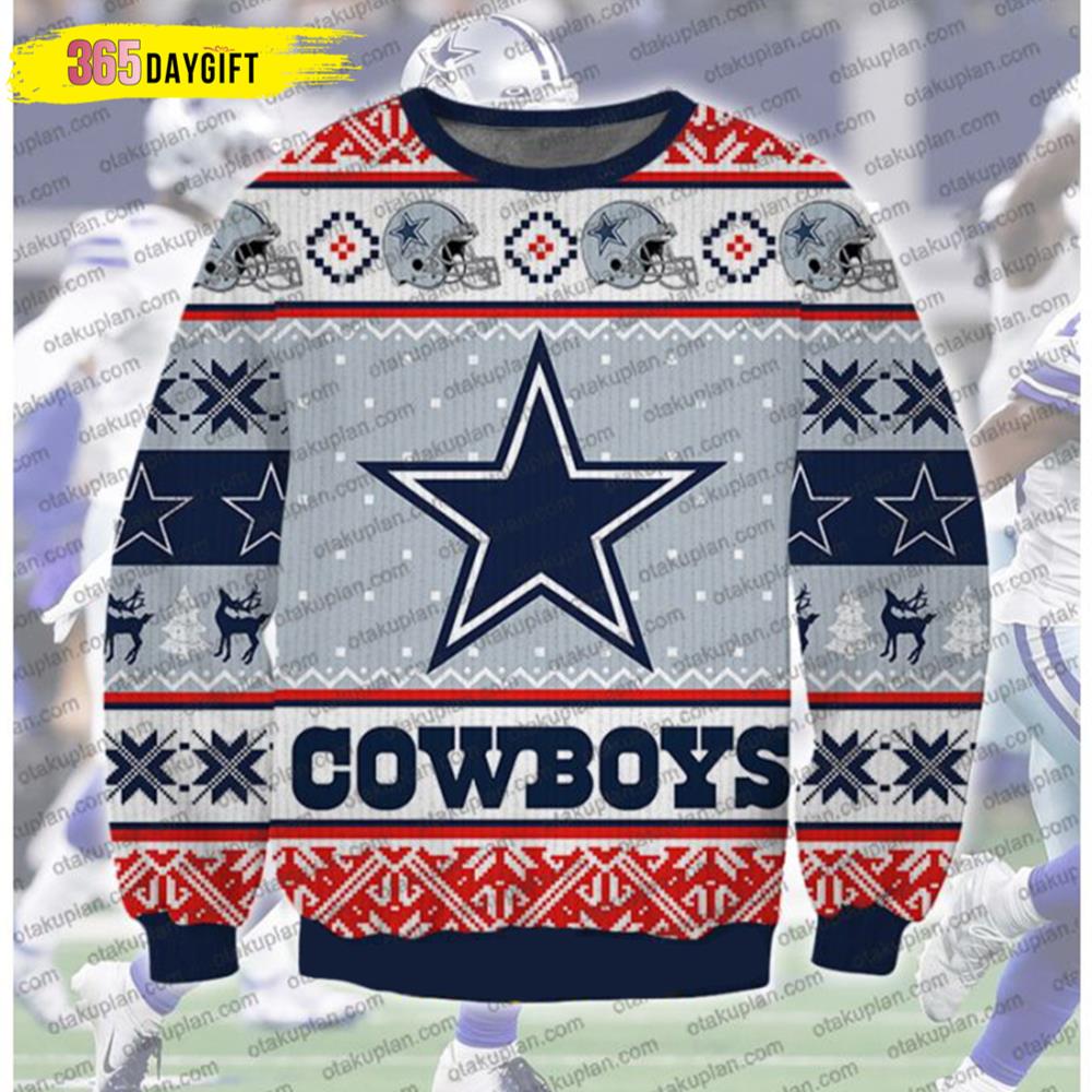 Dallas Cowboys Custome Ugly Christmas Dallas Cowboys Ugly Christmas Sweater- Best Christmas Gifts 2023