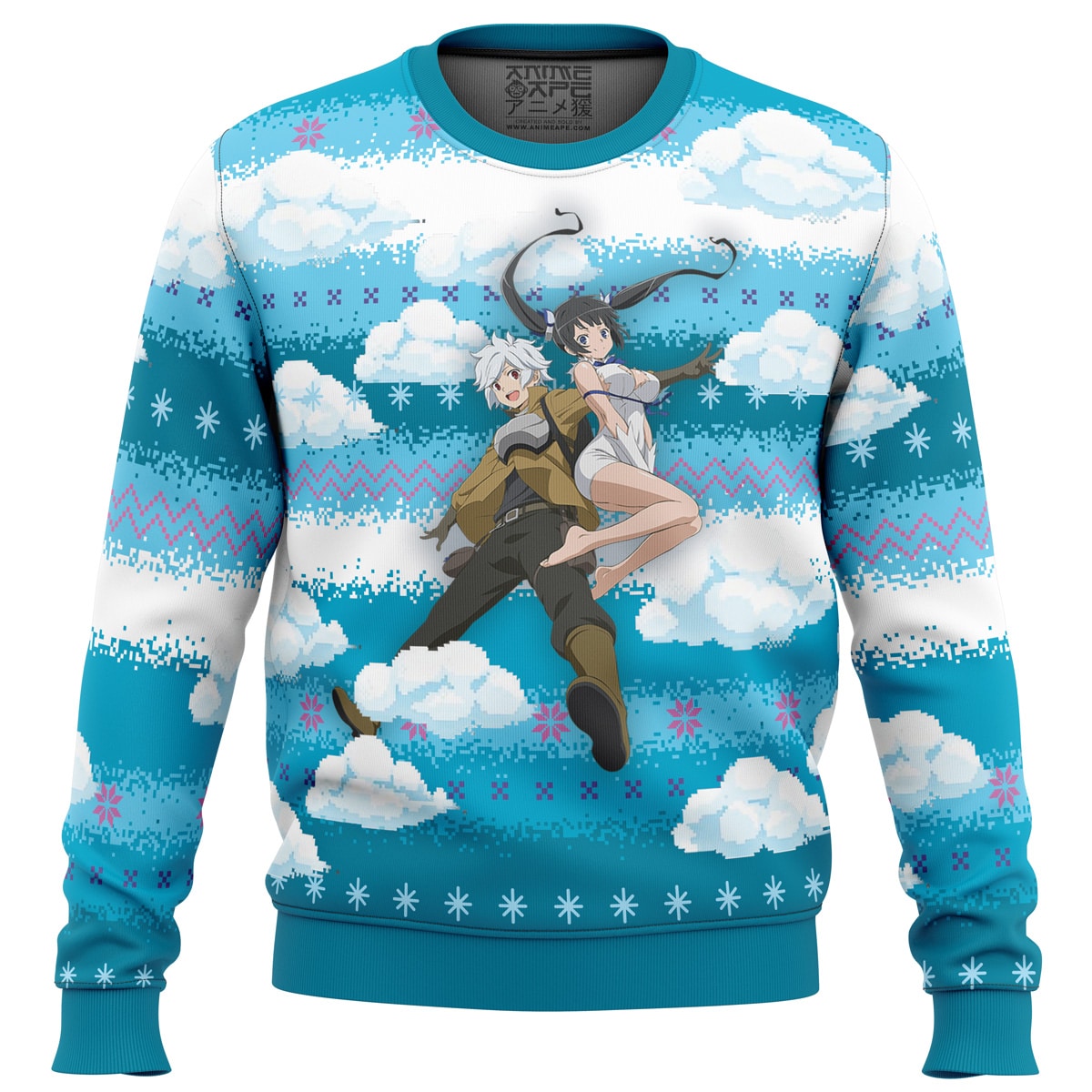 DanMachi Ugly Christmas Sweater- Best Christmas Gifts 2023