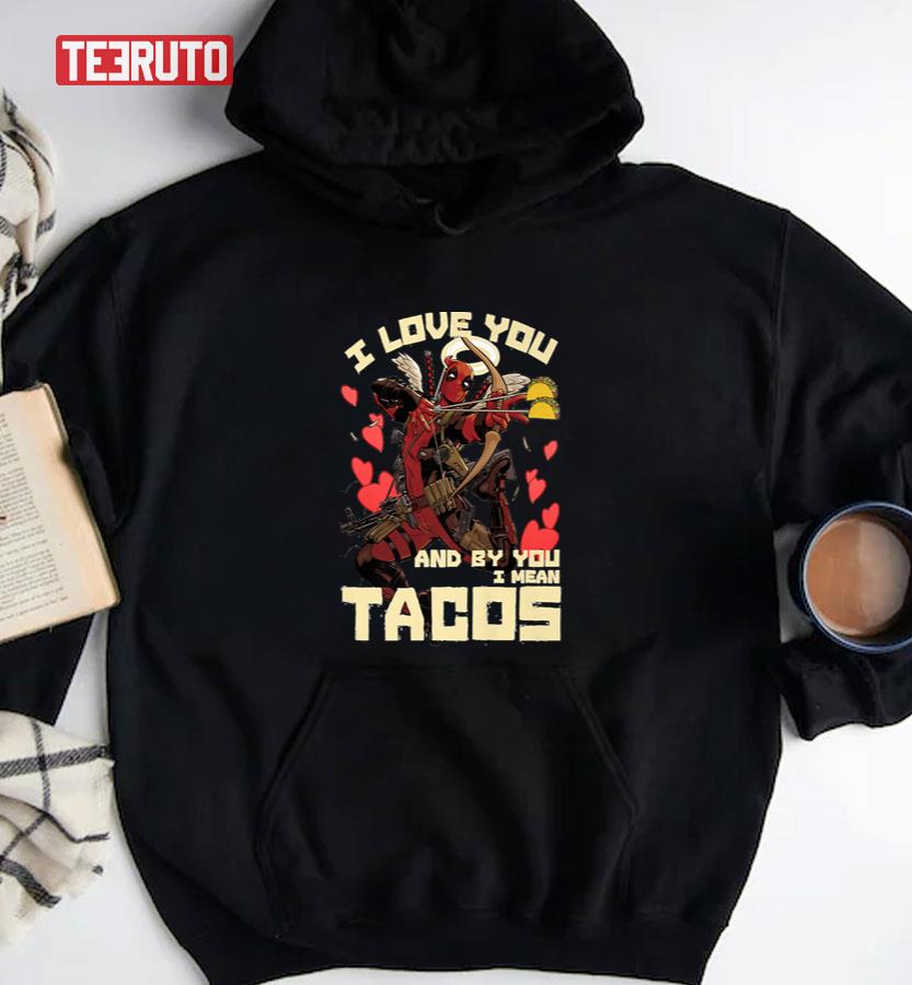 Deadpool’s Cupid Love For Tacos Unisex T-Shirt