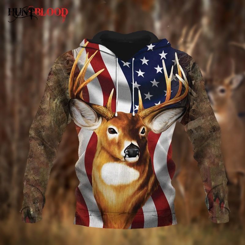 Deer Ddkl Lcta Unisex 3D Hoodie