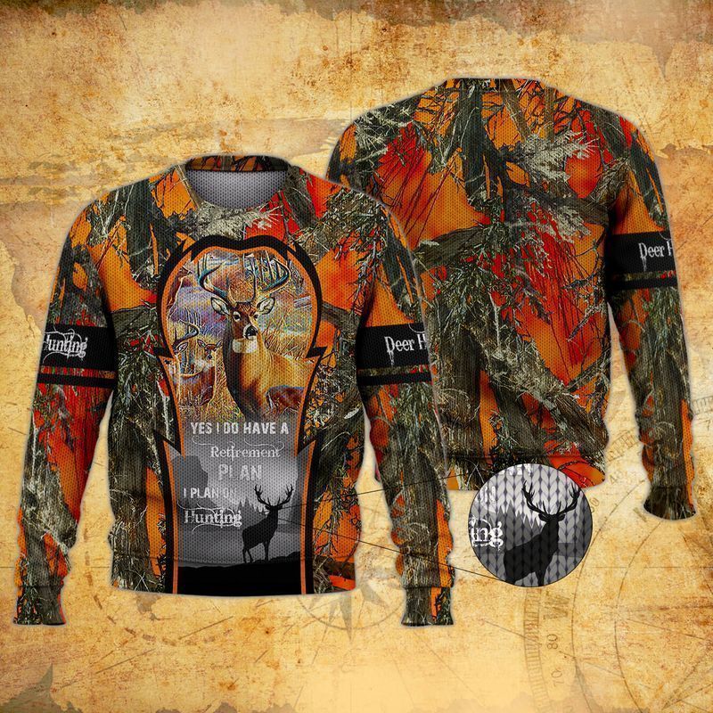 Deer Hunting I Plan On Hunting Ugly Christmas Sweater- Best Christmas Gifts 2023