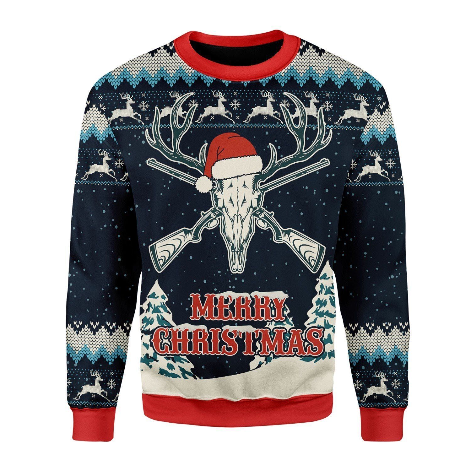 Deer Hunting Ugly Christmas Sweater – Best Christmas Gifts 2023