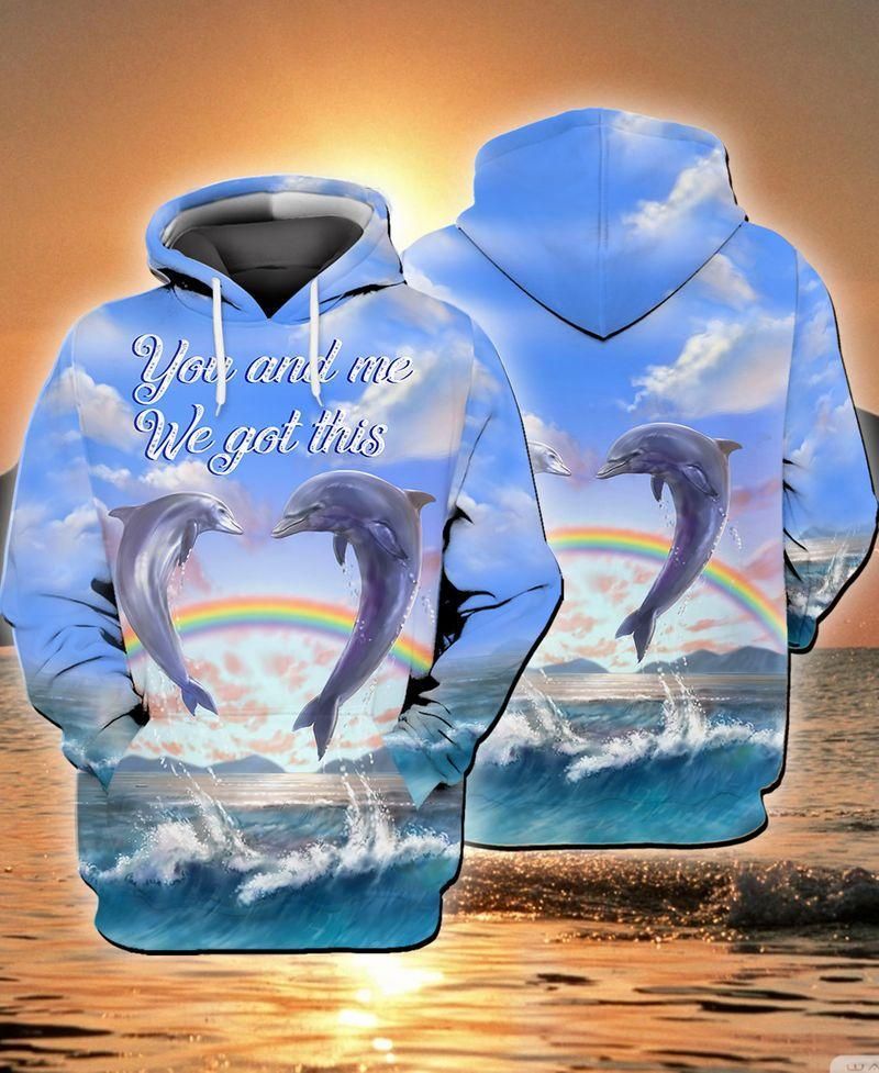 Dfulprintdolphin Bhn 3D Hoodie