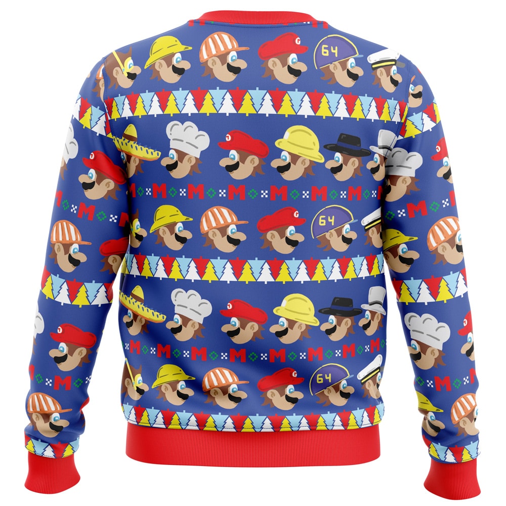 Do The Odyssey Super Mario Bros. Ugly Christmas Sweater- Best Christmas Gifts 2023