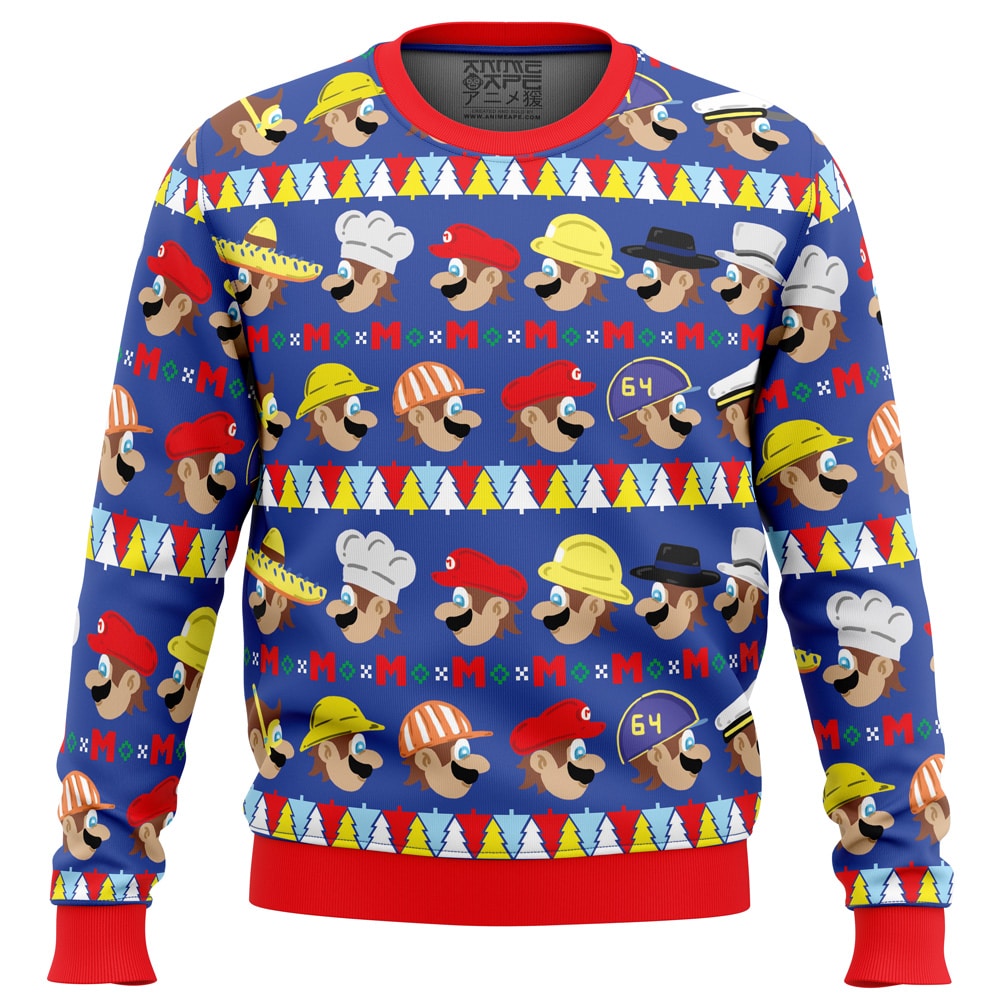 Do The Odyssey Super Mario Bros. Ugly Christmas Sweater- Best Christmas Gifts 2023